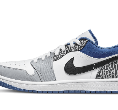 Nike Sko Air Jordan 1 Low SE True Blå